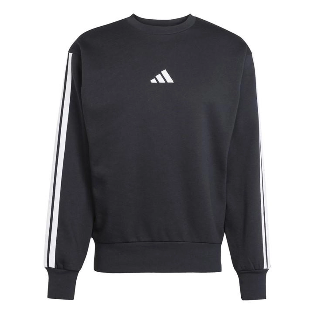 Adidas Originals Essentials 3-Stripes Fleece Sweatshirt Mens - Black